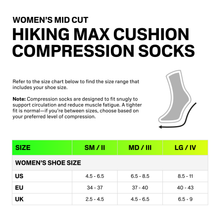Hiking Max Cushion Mid Cut Socks