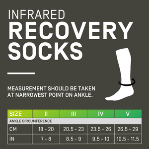 Infrared Recovery Socks, Women