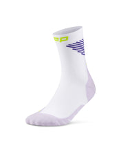 Run Vertical Mid Cut Socks, Unisex