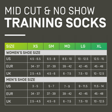 Training No Show Socks, Unisex